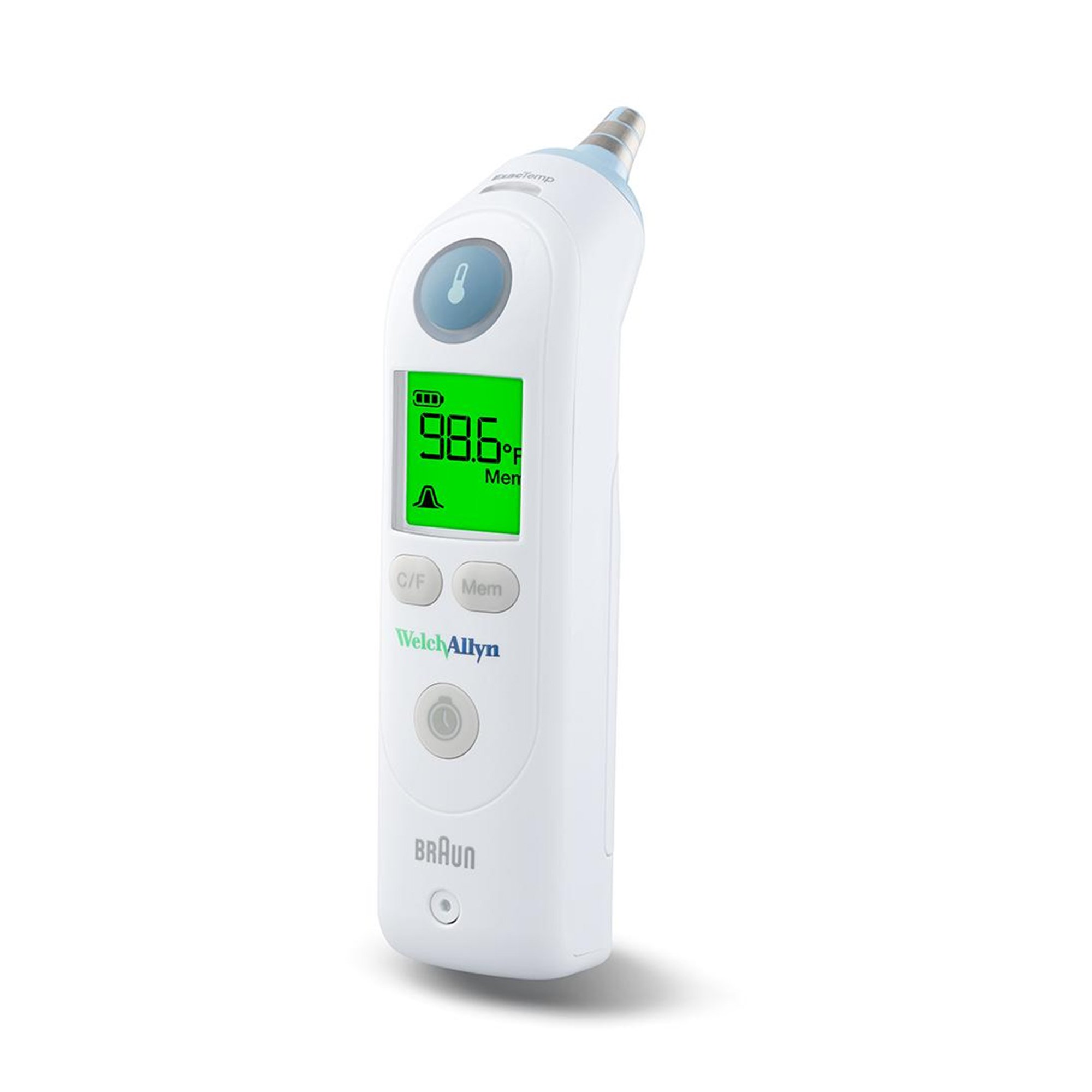 Thermometer Ear Braun Thermoscan Pro6000 w/Small Cradle (1/EA) by Hillrom/Welch Allyn  ID 06000-200